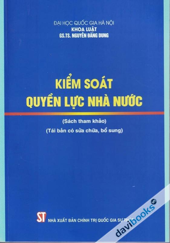 Kiểm Soát Quyền Lực Nhà Nước