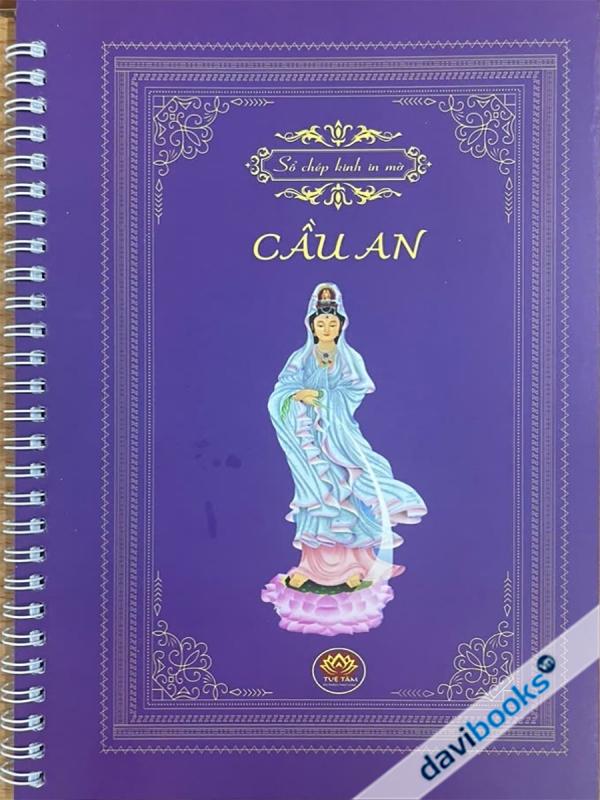 Tập Chép Kinh In Mờ - Cầu An