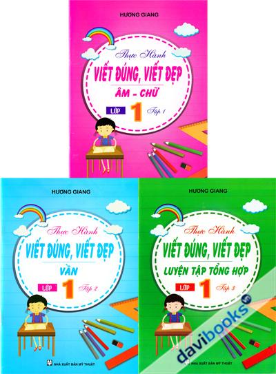 Thực Hành Viết Đúng Viết Đẹp Lớp 1 (3 Quyển)
