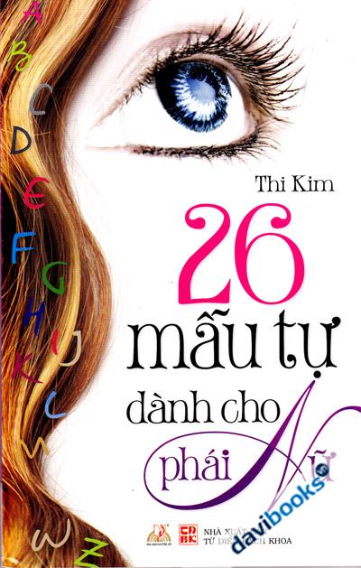 26 Mẫu Tự Dành Cho Phái Nữ