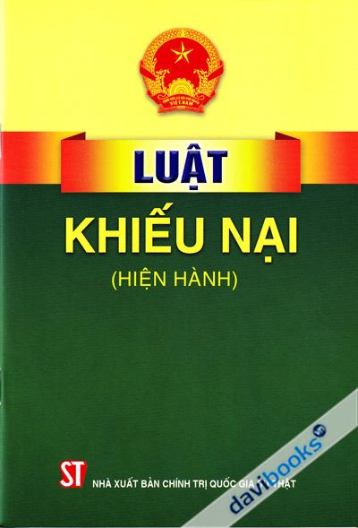 Luật Khiếu Nại (Hiện Hành)