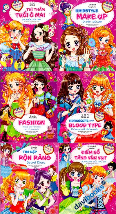 Combo Pretty Girl Là Con Gái (6 Quyển)