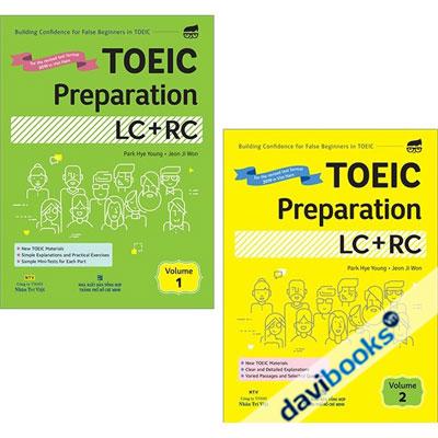 Combo TOEIC Preparation LC+RC - Volume 1&2