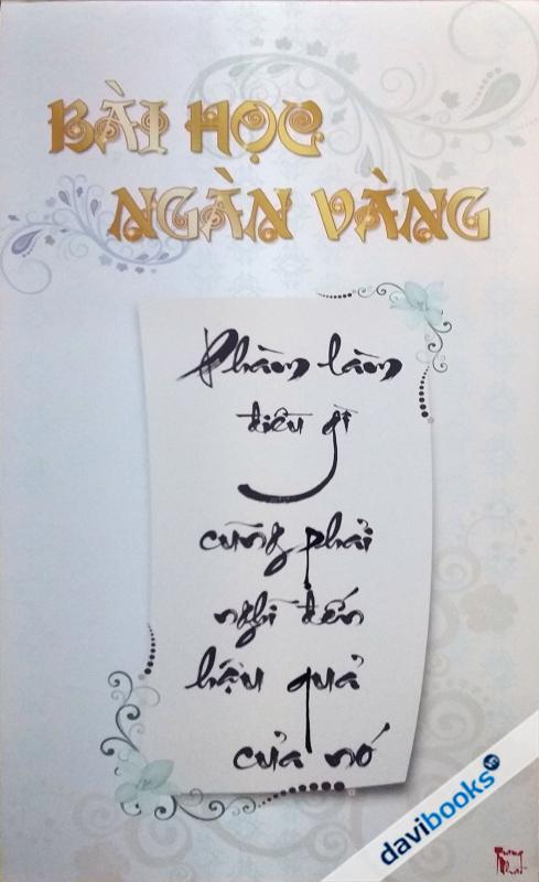 (ad850) Bài Học Ngàn Vàng