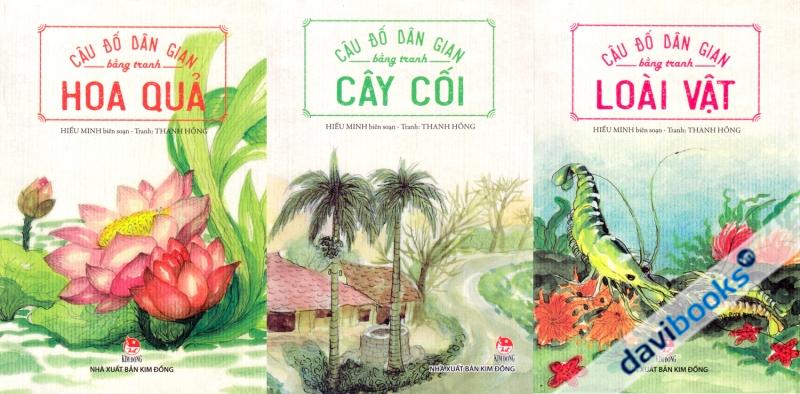 Bộ Sách Câu Đố Dân Gian Bằng Tranh 3 Cuốn