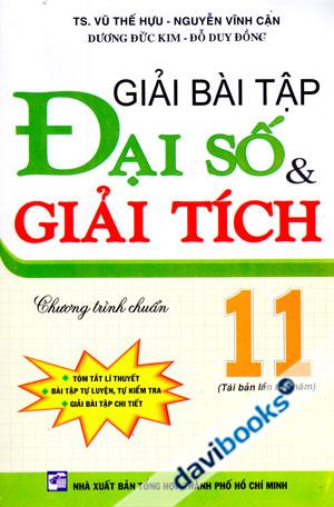 Giải Bài Tập Đại Số Và Giải Tích 11 Chương Trình Chuẩn Tái Bản Lần Thứ 5