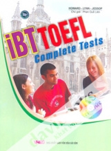 IBT TOEFL Complete Tests - Kèm CD