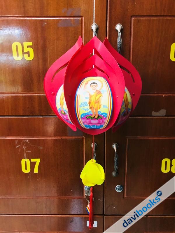 (ad10624) Lồng Đèn LD25 Đỏ Phật