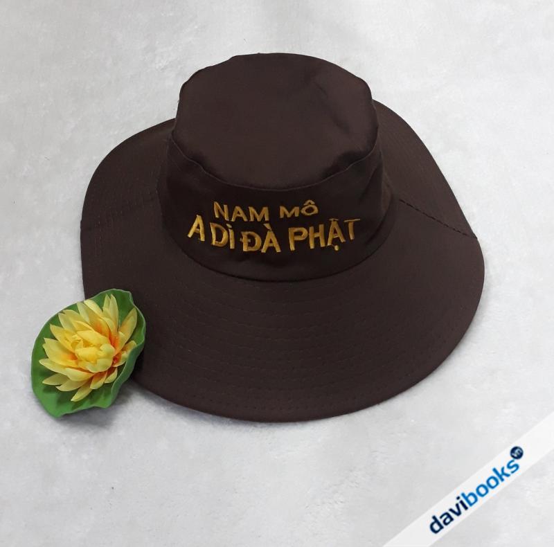 (ad4949) Nón Bèo Thêu Chữ
