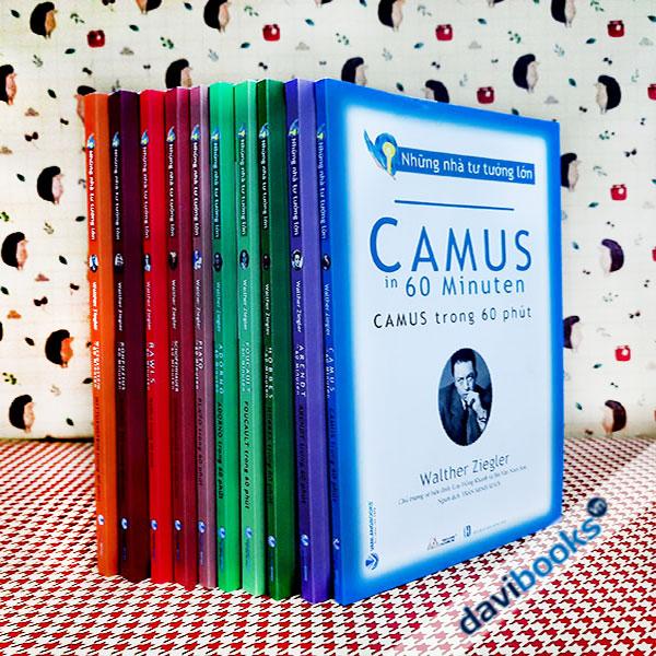 Bộ [Những Nhà Tư Tưởng Lớn - Đọc Trong 60 Phút Phần 2]: RAWLS + WITTGENSTEIN + KONFUZIUS + SCHOPENHAUER + PLATO + ARENDT + CAMUS + HOBBES + FOUCAULT + ADORNO (10 Cuốn)