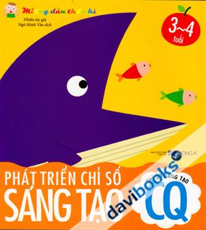 Miếng Dán Thần Kì Phát Triển Chỉ Số Sáng Tạo CQ (Từ 3 Đến 4 Tuổi)
