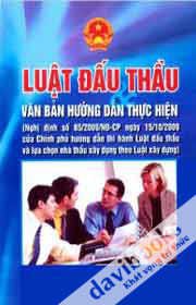 Luật Đấu Thầu Và Văn Bản Hướng Dẫn Thực Hiện 