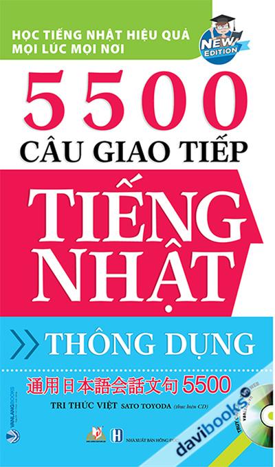 5500 Câu Giao Tiếp Tiếng Nhật Thông Dụng Kèm CD