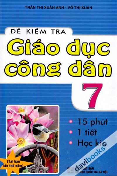 Đề Kiểm Tra Giáo Dục Công Dân 7