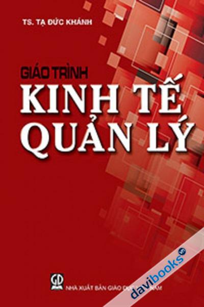 Giáo Trình Kinh Tế Quản Lý