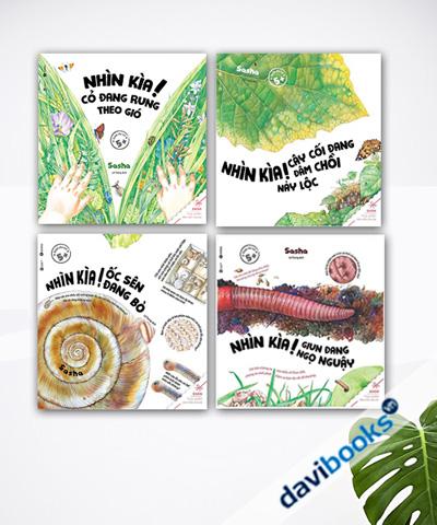 Nhìn Kìa - Bộ Sách Giúp Bé Khám Phá Sự Kì Diệu Của Thiên Nhiên (4 Quyển)