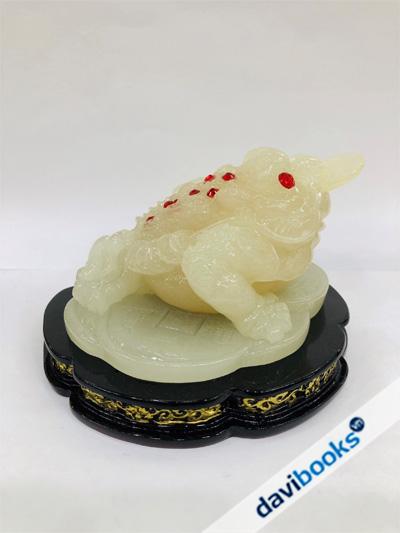 (ad6409) Cóc Dạ Quang Phát Sáng Chiêu Tài