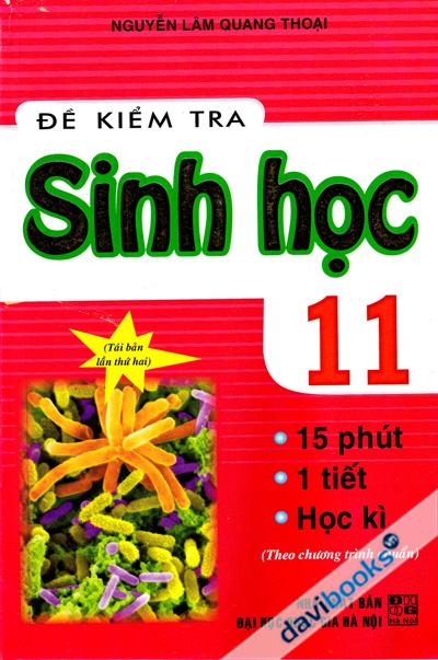 Đề Kiểm Tra Sinh Học 11