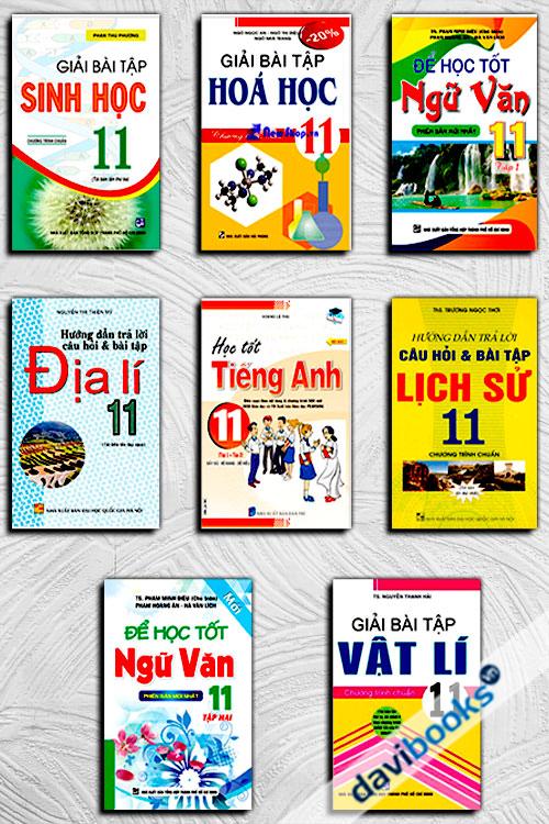 Combo Giải Bài Tập 11 (Chương Trình Chuẩn, Bộ 8 Cuốn)