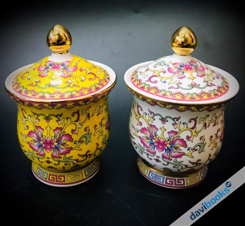 (ad5554) Chung Nước Cúng Bi Bạch Ngọc