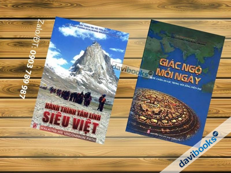Drukpa Việt Nam: HÀNH TRÌNH TÂM LINH SIÊU VIỆT + GIÁC NGỘ MỖI NGÀY (2 Cuốn)