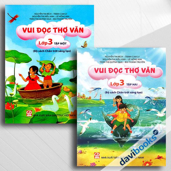 Vui Đọc Thơ Văn Lớp 3 Tập 1+2 (Bộ Sách Chân Trời Sáng Tạo)