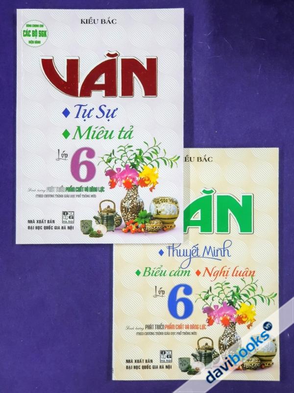 Combo 2Q: Tự Sự Miêu Tả + Thuyết Minh Biểu Cảm Nghị Luận - Văn Lớp 6 (Bộ SGK Hiện Hành)