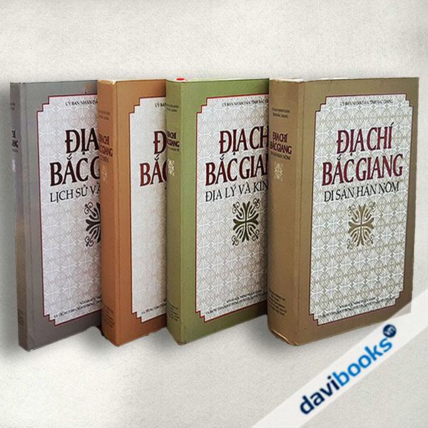 Địa Chí Bắc Giang (Bìa Cứng, Bộ 4 Cuốn)