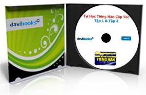 Tự Học Tiếng Hàn Cấp Tốc Tập 1 & Tập 2 (CD)
