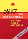 207 Mẫu Soạn Thảo Văn Bản - Đất Đai, Nhà Ở, Xây Dựng
