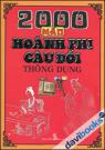 2000 Mẫu Hoành Phi Câu Đối Thông Dụng