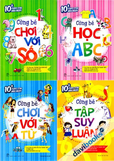 10 Phút Cùng Con Mỗi Ngày (Bộ 4 Quyển)