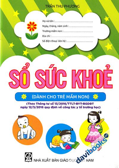 Sổ Sức Khỏe Dành Cho Trẻ Mầm Non