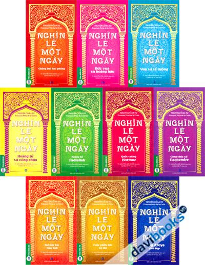 Truyện Cổ Ba Tư Francoin Petis De La Croix Nghìn Lẻ Một Đêm (Bộ 10 Quyển)