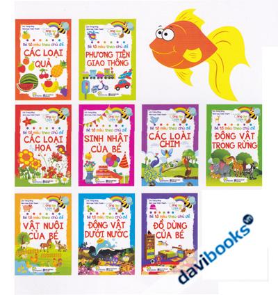 Bé Tô Màu Theo Chủ Đề (9 Cuốn)