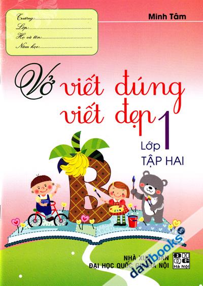 Vở Viết Đúng Viết Đẹp Lớp 1 Tập 2