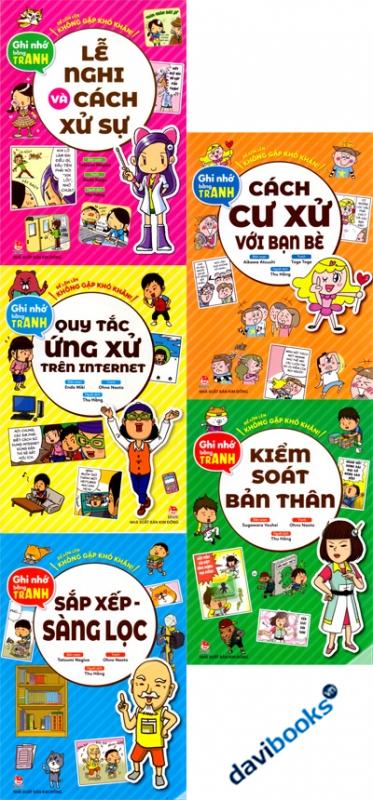Ghi Nhớ Bằng Tranh - Để Lớn Lên Không Gặp Khó Khăn (Bộ 5 Tập)