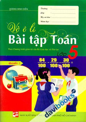 Vở Ô Li Bài Tập Toán Lớp 5 (Quyển 1)