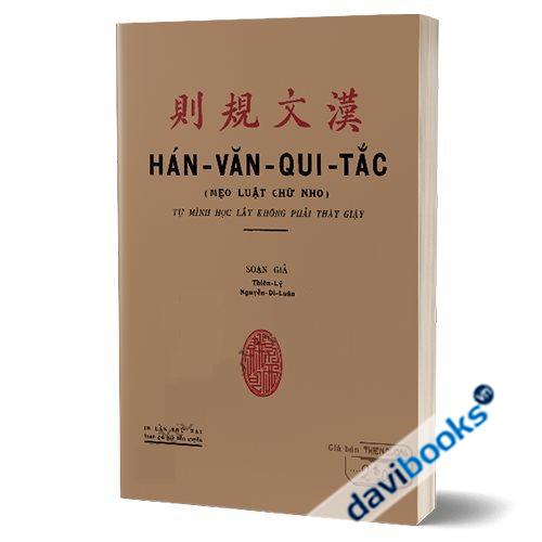 Hán Văn Qui Tắc (Mẹo Luật Chữ Nho)