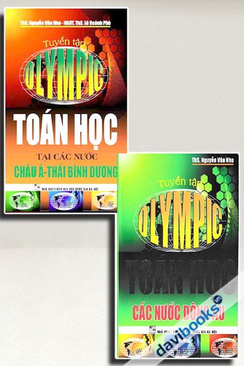 Combo Tuyển Tập Olympic Toán Học Tại Các Nước Đông Âu + Châu Á Thái Bình Dương (Bộ 2 Cuốn)
