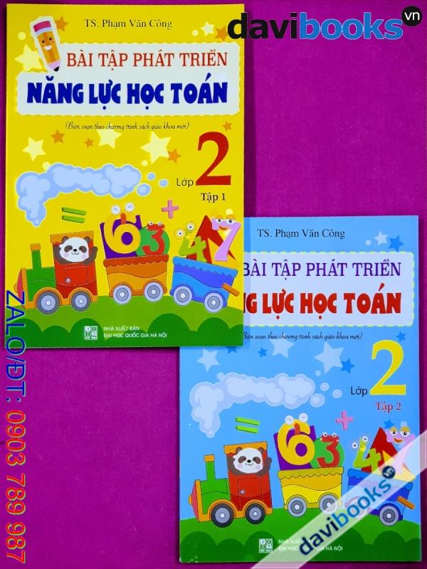 Combo 2Q: Bài Tập Phát Triển Năng Lực Học Toán Lớp 2 (Bộ SGK Hiện Hành)