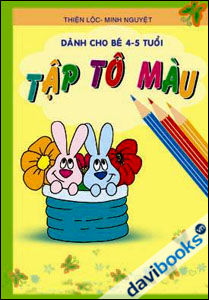 Tập tô màu (4-5 tuổi)