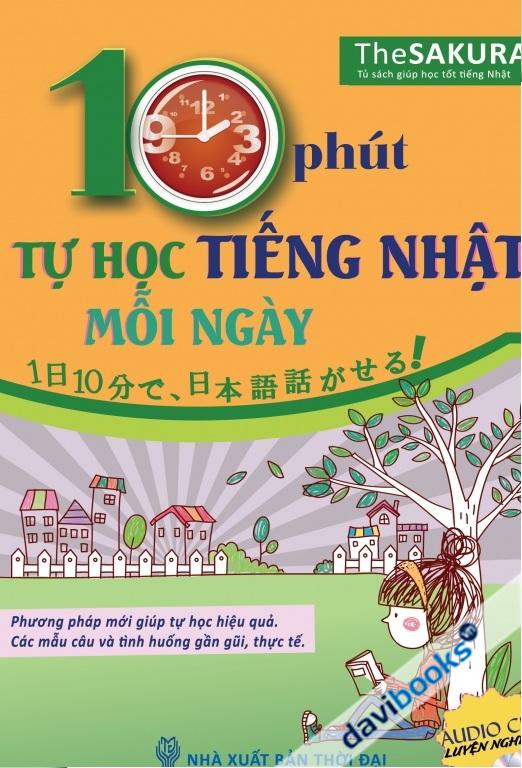 10 Phút Tự Học Tiếng Nhật Mỗi Ngày