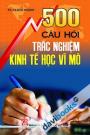 500 Câu Hỏi Trắc Nghiệm Kinh Tế Học Vĩ Mô