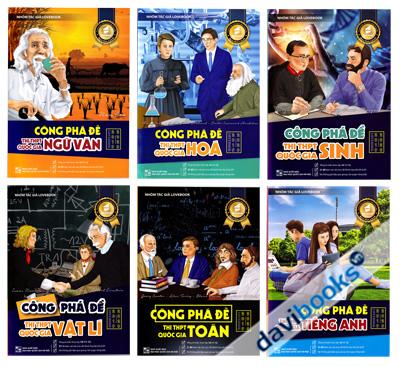 Bộ Sách Công Phá Đề Thi THPT Quốc Gia 2019 - 2020 (6 Cuốn)