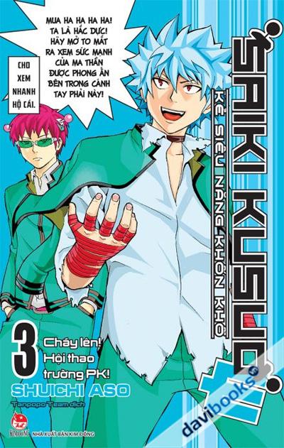 Saiki Kusuo - Kẻ Siêu Năng Khốn Khổ Tập 3