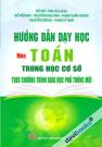 Hướng Dẫn Dạy Học Môn Toán Trung Học Cơ Sở Theo Chương Trình Giáo Dục Phổ Thông Mới