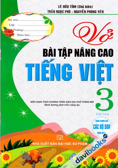 Vở Bài Tập Nâng Cao Tiếng Việt 3 Tập 2