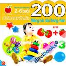 200 Miếng Bóc Dán Thông Minh Bé Làm Quen Với Toán