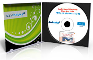 Luyện Nghe Tiếng Nhật Theo Giáo Trình MINNA NO NIHONGO (Tập 1) - 04 CD